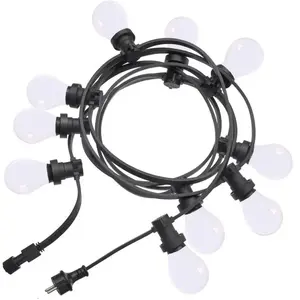 PR Home Chaîne lumineuse d'extérieur Bright, opale / noir, 720 cm