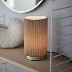 PR Home Lampe à poser Dora, beige, hauteur 25 cm pas cher