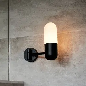 PR Home Applique murale pour salle de bain Zeta, noire, IP44, orientableVendu parluminaire