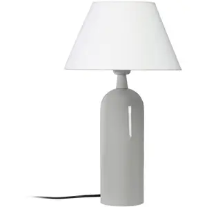 PR Home Carter lampe à poser grise/blanche pas cher