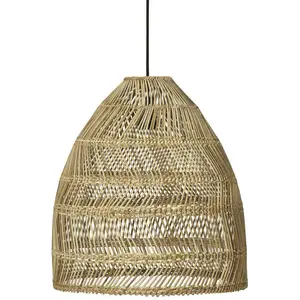PR Home Suspension Maja, rotin naturel, Ø 53 cm, IP44Vendu parluminaire