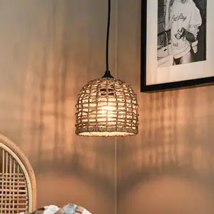 PR Home Suspension Cebu, Ø 17 cm, Lampakanay, brun naturel pas cher