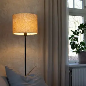 PR Home Lampe sur pied Amy, jaune/noir, hauteur 150 cm, textile, E27Vendu parluminaire