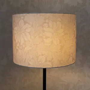PR Home Lampe sur pied Amy, beige/noir, hauteur 150 cm, textile, E27Vendu parluminaire