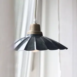 PR Home Suspension Ester, bleue, Ø 24 cm, fiche, E27 pas cher