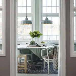 PR Home Suspension Wells, rose/or, Ø 43 cm, métal pas cher