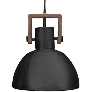 PR Home Ashby Single suspension Ø29 cm noire-zinc pas cher