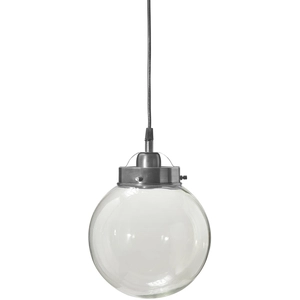 PR Home Suspension Normandy, Ø 20 cm, argent antique, verre pas cher
