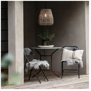 PR Home Suspension d'extérieur Saigon, gris, Ø 38 cm, câble 2,5mVendu parluminaire