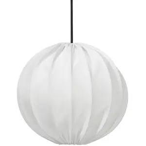 PR Home Alva suspension blanc cassé Ø 40cm câble 2,5mVendu parluminaire