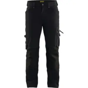 Comparateur de prix : Blåkläder Pantalon De Travail X1900 Sans Poches Flottantes Noir Noir