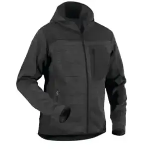 Comparateur de prix : BLAKLADER Veste De Travail Tricotée à Capuche Gris Anthracite/noir Taille Xxl