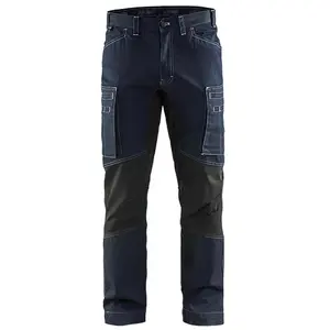 Comparateur de prix : Blåkläder Blaklader 14591142 Service Pantalon Stretch, Bleu marine / Noir, taille C46