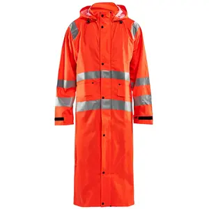 Comparateur de prix : Blåkläder Manteau de pluie haute visibilité niveau 1 4325 - Orange fluo xxxl