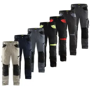 Comparateur de prix : Blåkläder Pantalon De Travail Artisan Sans Poches Flottantes Noir/gris Taille 40