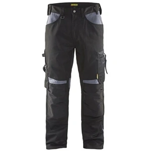 Comparateur de prix : Blåkläder Pantalon De Travail Artisan Sans Poches Flottantes Noir/gris Taille 42