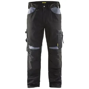 Comparateur de prix : Blåkläder Pantalon De Travail Artisan Sans Poches Flottantes Noir/gris Taille 46