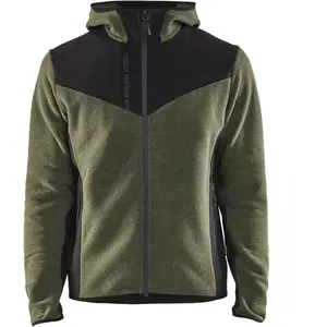 Comparateur de prix : BLAKLADER Veste tricotée avec Softshell vert foncé/noir tm - blåkläder - 594025364199M