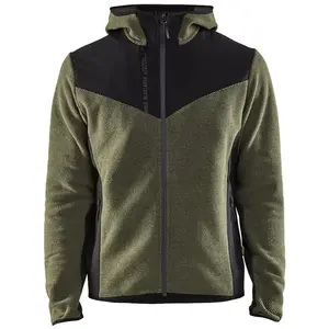 Comparateur de prix : Veste tricotée BLAKLADER Softshell - Vert foncé/Noir - 594025364199L L