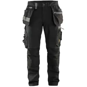 Comparateur de prix : Pantalon de travail artisan + stretch noir T42 - blåkläder - 159918609900C48