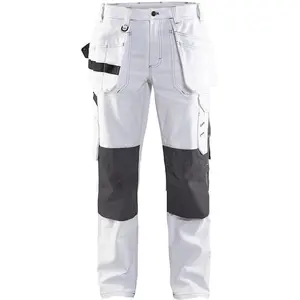 Comparateur de prix : Blaklader Pantalon De Travail Pour Femmes Peintre Blanc Et Gris Foncé D25
