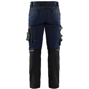 Comparateur de prix : Pantalon artisan BLAKLADER stretch - 17991860-40-Bleu foncé / noir 40