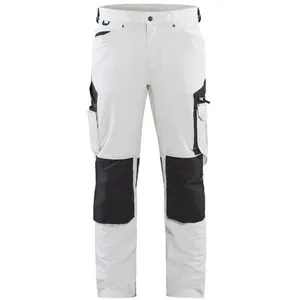 Comparateur de prix : Blåkläder Pantalon De Travail Peintre Stretch 4d Blanc/gris Foncé D120