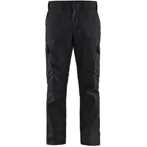 Comparateur de prix : Blåkläder Pantalon de travail pour l'industrie stretch 2D 1444 - Noir/Rouge l - FR(46) - SE(C52) - Standards