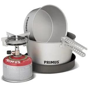 Comparateur de prix : Primus Kit de Réchaud Mimer pour Randonnée : Ensemble Complet avec Casseroles et Poêle
