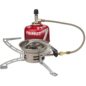 Comparateur de prix : Primus Kocher Easyfuel mit Piezozündung Réchaud Mixte, argenté, Taille Unique