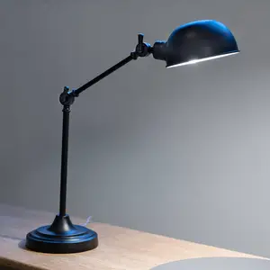 Markslöjd Lampe à poser Portland, réglable en 2 positions, noir pas cher