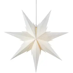 Markslöjd Étoile déco Daria, blanche Ø 60 cm
