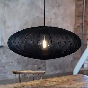 Comparateur de prix : Markslöjd Suspension Florence, Ø 75 cm, noir, nylon