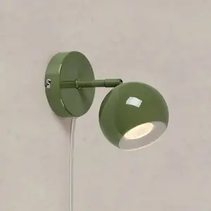 Markslöjd Applique murale Pop, verte, largeur 10 cm, métal pas cher