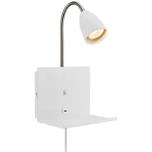 Applique murale GU10 7W IP20 blanc - Markslöjd - Cuarto