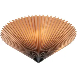 Markslöjd Plafonnier Plisado, gris, Ø 42 cm pas cher