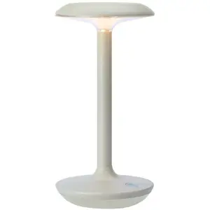 Markslöjd Lampe de table LED Petit, grège, aluminium, IP44 pas cher