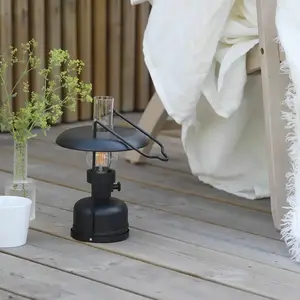 Markslöjd Lampe de table LED rechargeable Fanos, noir, à intensité var... pas cher