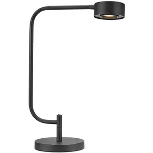 Markslöjd Lampe de table LED Hugo, noire, hauteur 51,5 cm, à intensité... pas cher