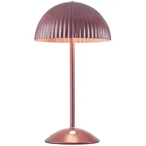 Markslöjd Lampe à poser Zin, rouge, fer, hauteur 35,5 cm, G9 pas cher