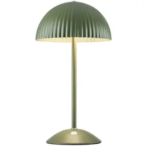Markslöjd Lampe à poser Zin, verte, fer, hauteur 35,5 cm, G9 pas cher