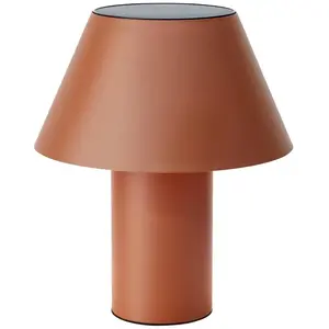 Comparateur de prix : Markslöjd Lampe de table LED solaire Vivo, marron, IP44, hauteur 30 cm...