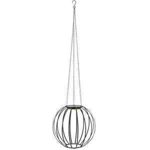 Markslöjd Suspension solaire LED Kivo, Ø 37 cm, noir, IP44, à intensit...Vendu parluminaire