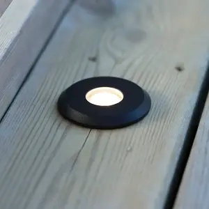 Comparateur de prix : MARKSLOJD Spot de jardin décoratif GARDEN24 Noir en aluminium - Noir