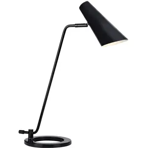 Comparateur de prix : Markslöjd Cal - Lampe de table d'intérieur à 1 lumière noire, E14 - Markslojd