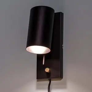 Markslöjd Markslojd - carrie - Applique murale d'intérieur à 1 lumière, noir, GU10 pas cher