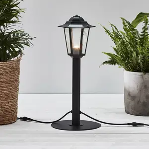 Comparateur de prix : MARKSLOJD Markslöjd Garden 24 Borne lumineuse LED Lanterne, noire, 3W