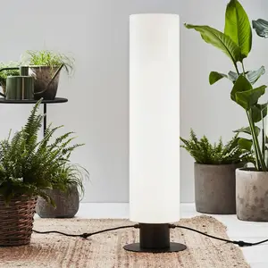Garden Lampe de table cylindres 110cm 20W blanc, IP44 - MarkslojdVendu parluminaire