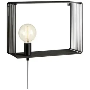 Comparateur de prix : Markslöjd SHELF-Applique murale étagère Métal L38cm