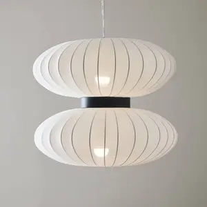 Markslöjd Suspension Daburu avec abat-jour en tissu
